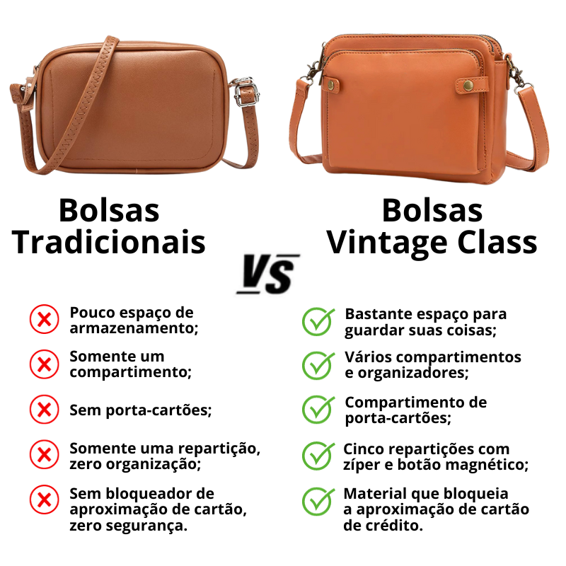 Bolsa Crossbody Vintage